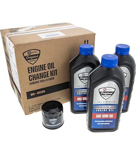 Amazon.com : Exmark 146-3245 Oil Change Kit for Kohler ZT KT
